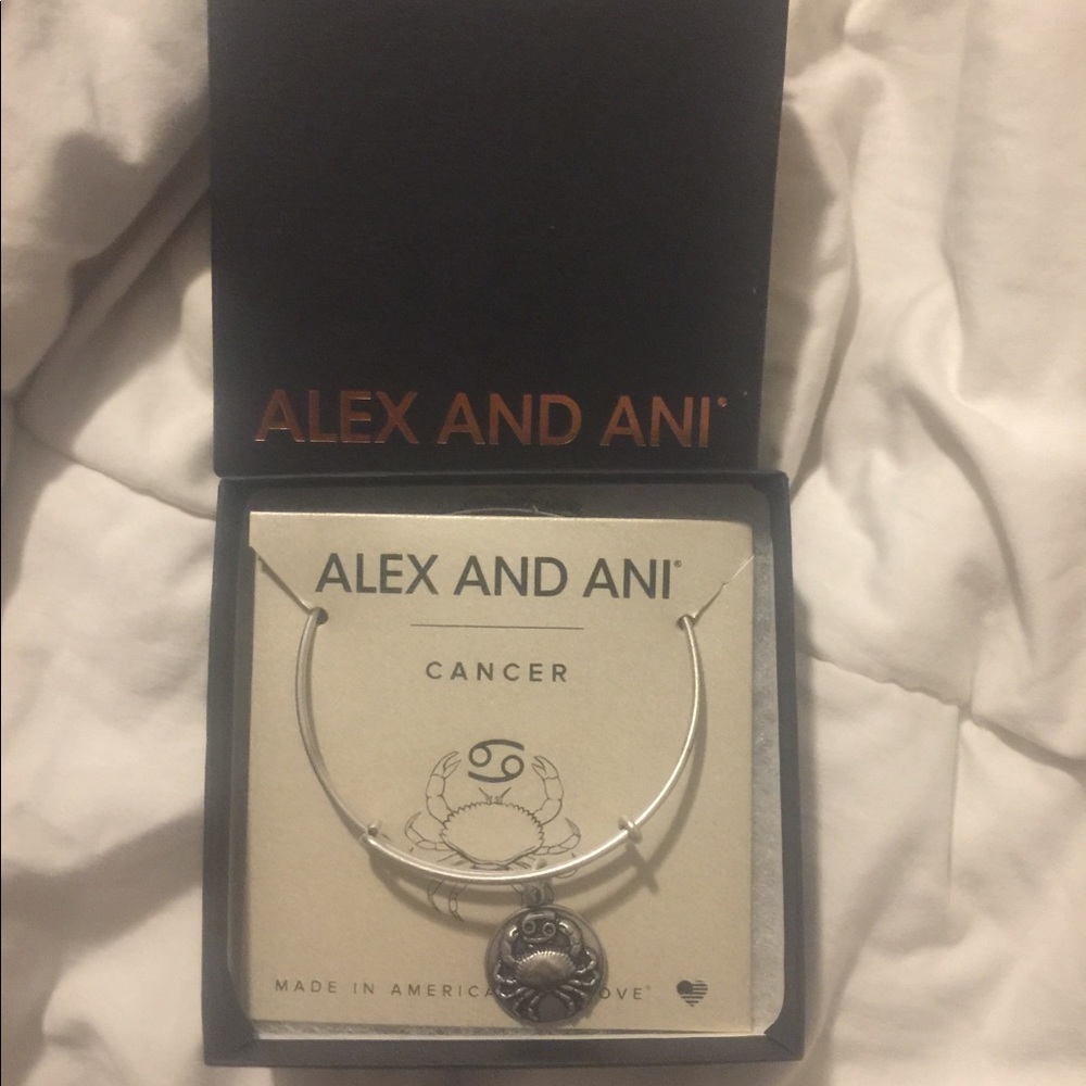 Alex and Ani bracelet Cancer Zodiac Sign